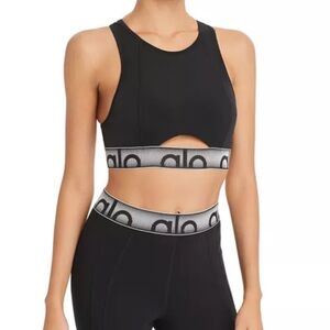 ALO Yoga Velocity Strappy Racerback Sports Bra